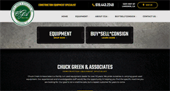 Desktop Screenshot of cgaequipment.com